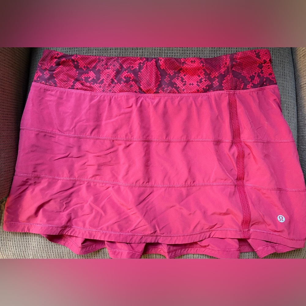 Lululemon Pace Rival Skirt size 12 Tall